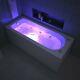 1500 1600 Or 1700mm Whirlpool Jacuzzi Type Acrylic Spa Bath + Light+waste+13 Jet