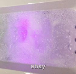 1500 1600 or 1700mm Whirlpool Jacuzzi Type Acrylic Spa Bath + Whirlpool & Light