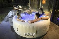 2021 Lay Z Spa PARIS 4-6 Person Hot Tub LED Lights Freeze Shield Brand New Vegas