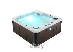 2022 DemoErie 6-Person Hot Tub Spa 44 Jet Aromatherapy LEDs Bluetooth Waterfall