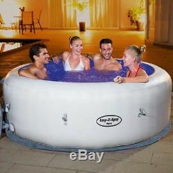 24 HR Lay Z Spa Paris Hot Tub with LED Lights 4-6 People, like Vegas, Miami