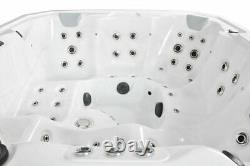 32amp Hot Tub, Spa, brand new, 2 loungers, 3 seat, LED lights, fountains, withfall