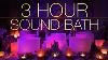 432hz 3 Hour Crystal Singing Bowl Healing Sound Bath 4k No Talking Singing Bowls Sound Bath