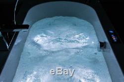 Adonis 1500x700mm 35 Sensa-jet whirlpool & spa bath with Chromotherapy Lighting