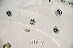 BRAND NEW Amalfi Luxury Whirlpool Spa Bath-1570mm x 1570mm-Massage RRP £1999