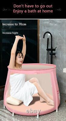 Bathtub Folding Portable Baths Bucket Foldable Large Adult Baby Spa Hot tub Fun