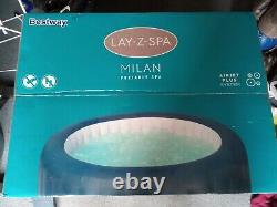 Bestway Lay-Z-Spa Milan Inflatable Hot Tub 6 Person Capacity Brand New Model