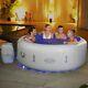 Bestway Lay-z-spa Paris Hot Tub With Built In Led Light System Airjet 4-6 People