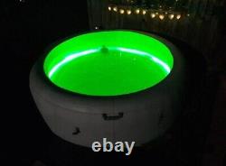 Bestway Lay-Z-Spa Paris Inflatable Hot Tub 4-6 People LED Lighting