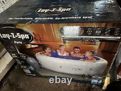 Bestway Luxury Lay-Z-Spa Paris Inflatable Hot Tub Colourful LED Light BRANDNEW