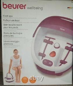 Beurer FB21UK Foot Bath Spa with Infrared Light and Practical Carrying Handle