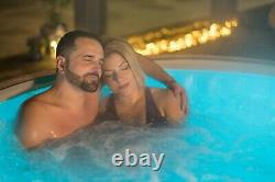 Brand NEW Lay Z Spa PARIS 6 Person Hot Tub LED Lights 7 Colours Lazy FAST