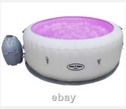 Brand New Lay Z Spa PARIS? 4-6 Person Hot Tub LED Lights 7 Colours Lazy White