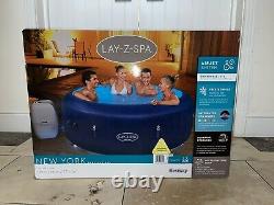 Brand New Lay-z-spa New York Hot Tub 2021 Warranty Led Lights Paris