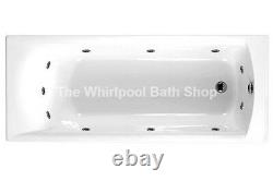 Carron Delta Baths 1700mm 11 Jet Whirlpool Bath Jacuzzi Spa + Free LED Light