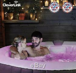 CleverSpa Monte Carlo Hot Tub Spa, 6 Person, LED Lights, app, wifi, Brand New boxed