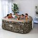 Cleverspa Sorrento 6 Person Inflatable Spa With Led Lights. Hot Tub