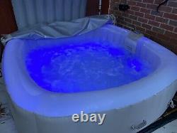 Clever Spa Paradisio Inflatable Square LED Hot Tub Boxed Massive Bundle