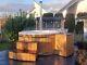 Elite King Type Thermowood External Wood Fired Hot Tub+jets+air+led+ Spa Cover