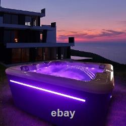 Ex Demo Cosmo+ 6 Seat Luxury Hot Tub American Balboa 32amp Spa Light Music Stock