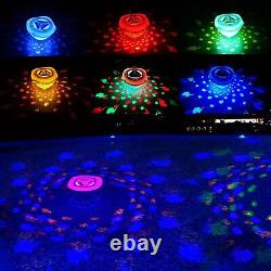Fishing Style Floating RGB LED Disco Light Swimming Pool Light Hot Tub Spa Lamp