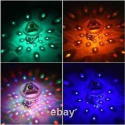 Floating Sensory Colorful LED Light Underwater Lazy Spa Hot Tub Swimming Pool UK