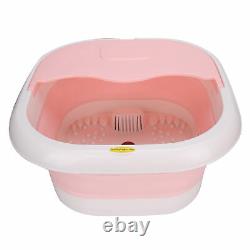 Folding Foot Spa Bath Massager Red Light Therapy Constant Temperature Heating