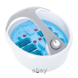 Foot Bath Spa Massager Bubble Vibrations Infrared Light Water Heating Aroma HQ