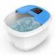 Foot Spa/bath Massager With Bubbles And Lights, Foot Bath Massager With