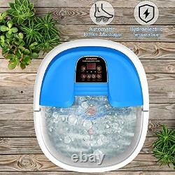 Foot Spa/Bath Massager with Bubbles and Lights, Foot Bath Massager with