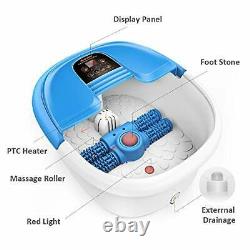 Foot Spa/Bath Massager with Bubbles and Lights, Foot Bath Massager with