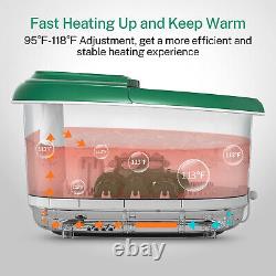 Foot Spa Bath Massager with Heater 3 Automatic Modes and 6 Motorized Massage