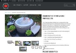 Great condition-Canadian Spa Company Grand Rapids V2 Inflatable Hot Tub