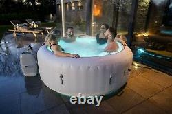 HOT TUB Lay Z Lazy Spa Paris 4-6 Person Luxury Massage Air Jet LED Lights 2021