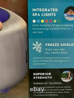 HOT TUB Lazy Spa Paris 4-6 Person Luxury Massage Air Jet LED Lights 2021 Model