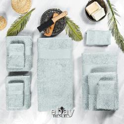 Hencely Bath Towels Soft and Absorbent 100% Cotton