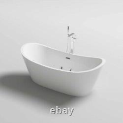 Home Deluxe Whirlpool Bathtub Self-Supporting Acrylic Tub Pool Shower Baden