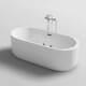 Home Deluxe Whirlpool Bathtub Self-supporting Acrylic Tub Shower Whirl Tub