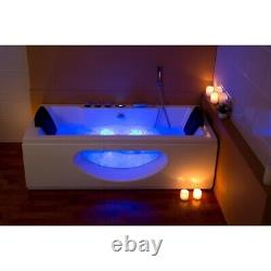 Home Deluxe Whirlpool Corner Bath Bathtub Tub Pool Thermostat Spa Heating