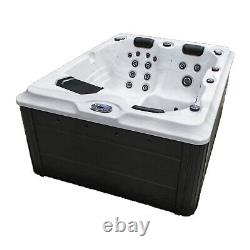 Hot Tub 3 Seater Luxury Hot Tub Balboa Plug & Play Spa Music Lights Fig III