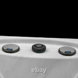 Hot Tub 6 Seater Luxury Spa Balboa Bluetooth LED Lights Plug & Play 13/32AMP
