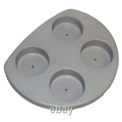 Hot Tub Compatible With Dimension One Spas Filter Cover, Light Gray DIM01510-102