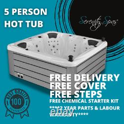 Hot Tub for 5 Highest Quality FREE GIFTS & Extensive Warranty Included