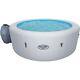 Hot Tub Lay-z-spa 54148 Paris Hot Tub With Led Light Good Condition Fits 4-6 Ppl