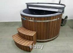 Hot tub external 316ANSI heater Jacuzzi&Air bubbles systems LED lights SPA Cover