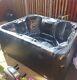 Hot Tub Used, Black Outside Blue Inside, Excellent Condition, Well Looked After