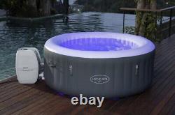 IMMEDIATE DISPATCH? Lay z Spa Bali? 4 Person Hot Tub With LED Lighting