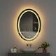 Illuminated Backlit Led Bathroom Mirror Dual Sink Defog Spa Beauty Vanity Mirror