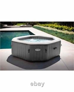 Inflatable 4 Man Octagon Hot Tub, Spa Pool Portable Hot Tub