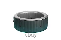 Inflatable Hot Tub Light Up Starry 6 Bathers Bubble Spa Round Garden Pool MSPA